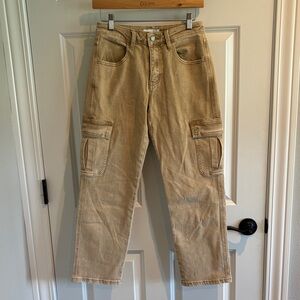 Urban Outfitters - Women's Tan Cargo Pants